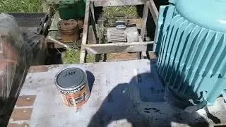 Новый цвет для электродвигателей в мастерскую