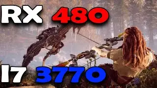 Horizon Zero Dawn Gameplay | RX 480 8GB | I7 3770 | Ultra Settings