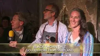 Great Taste Golden Fork from Scotland | Blackthorn Salt for Scottish Sea Salt Flakes | 2024