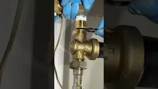 PRV Tight Spot EXCHANGE   #plumbing #plumbingpipes