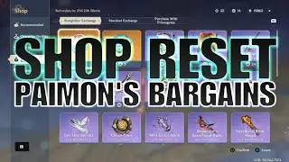 Genshin Impact SHOP RESET PAIMON'S BARGAINS for April 2022