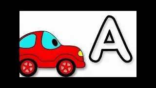 Learn the ABC with Funny Car and sing 'The Alphabet Song'!