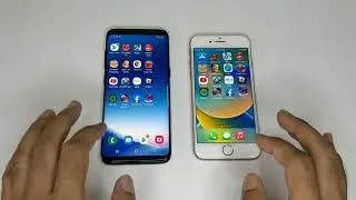 Samsung Galaxy S8 Vs iPhone 8 - SPEED TEST