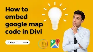 Divi - Adding Custom Google Map Code