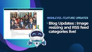 Blog Updates : Image resizing and RSS feed categories live!
