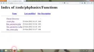 Php Tutorials: Writing user defined functions in PHP