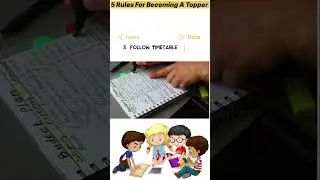 5 Rule for Becoming a Topper #class10  #boardexam2024 #cbseclass10 @asclasses_