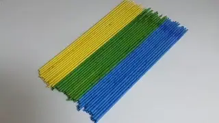 How to color paper tubes