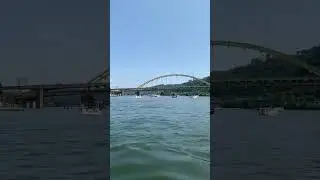 Pittsburgh Point Jetski Panorama