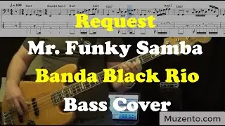 Mr  Funky Samba   Banda Black Rio   Bass Cover   Request