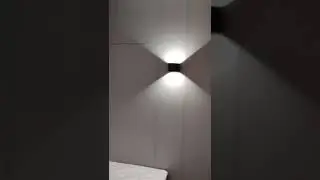 Скрытый шкаф и панели на стене