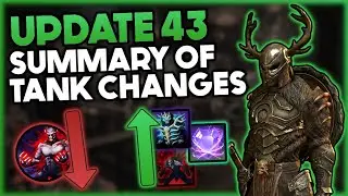Summary of Tank Changes - Update 43 | Elder Scrolls Online