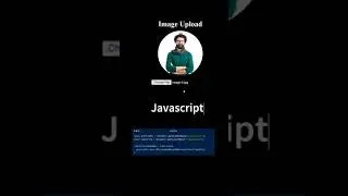 Upload image using JavaScript 