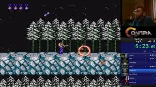 Contra speedrun [
