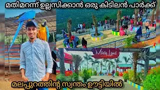മതിമറന്ന് ഉല്ലസിക്കാൻ ഒരു കിടിലൻ പാർക്ക് / Mini Ooty park / Pet park / Mistyland natural park / Ooty