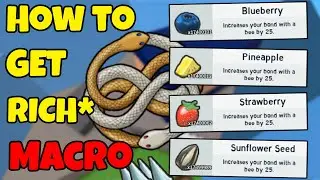 How To Macro in Bee Swarm Simulator *Materials Fast*