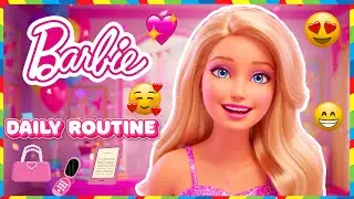 Barbie’s Daily Routine 🌸 | Learn English with Barbie | ENGLISH FOR KIDS  Nursery Rhymes & Kids Songs