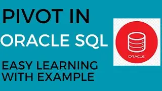 Pivot in Oracle SQL