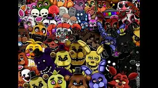 Speedpaint- All animatronics - part 4- FINISHED!
