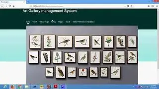 Art Gallery Management System in Java