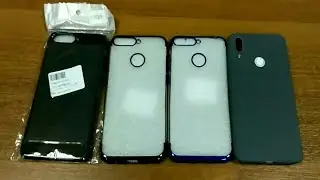 Чехлы для Meizu и Honor-ов. Распаковка и проверка.
