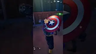 Fortnite Trunks del Futuro Kill con Escudo del Capitán América #shorts