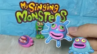 ПАЛЕЗАТОР  ЛЕПКА ИЗ ПЛАСТИЛИНА - My singing monsters | ржавик лепка