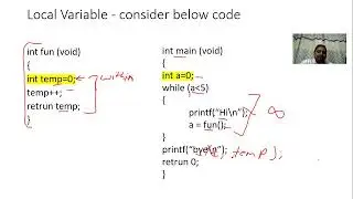 Datatypes in C | Local, Global, Static Variable in C