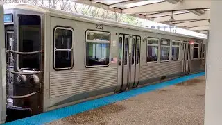 A look back at Chicago's CTA 2200-Series Trains, now retired, Chicago Auto Show!