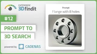 Prompt to 3D Search - Efficient Part Searches with Advanced AI Technology - Enterprise 3Dfindit