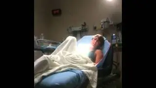 Tyler getting staples in his head