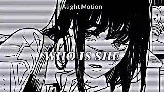 Who is she [Monster] edit audio