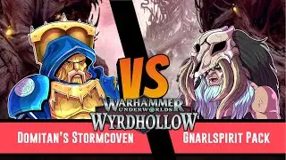 Warhammer Underworlds Battle Report: Domitan's Stormcoven vs Gnarlspirit Pack
