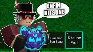 J'AI ENFIN UN FRUIT DU KITSUNE PHYSIQUE SUR BLOX FRUITS | Sub2Twinoste | FR