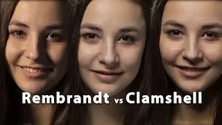 Portrait Lighting Techniques: Rembrandt vs Butterfly & Clamshell