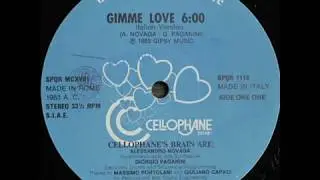 Cellophane - Gimme Love (Italian Version) (1983)