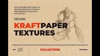 Kraft Paper Textures Collection Graphic Download