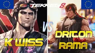 Tekken 8 ▰ K-Wiss (Hwoarang) Vs DritonRama (Law) ▰ Ranked Matches