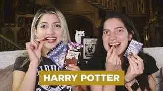 PROBANDO DULCES DE HARRY POTTER (BERTIE BOTT'S BEANS, CHOCOLATE FROG Y BUTTERBEER) | Helsy