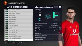 CLASSIC PES 2021: MANCHESTER UNITED 2001/2002