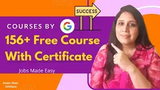 Free Courses Online With Certificates || 156++ Google Courses To Get Top Jobs