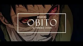 Drawing OBITO UCHIHA (Naruto Shippuden) - terrencestevens