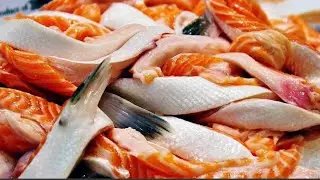 Брюшки СЕМГИ вкусный рецепт. Вкусно, легко и просто.