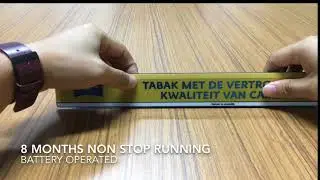 Camel cigarette advertising idea, e paper display, e paper shelf talker, epdpop