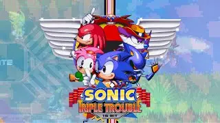 Sonic Triple Trouble 16-Bit (v1.2.8 New Update) - 100% Full Game Walkthrough [No Damage]