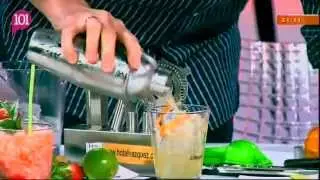 Como hacer el Mojito de fresa y Ron Abuelo Citrico