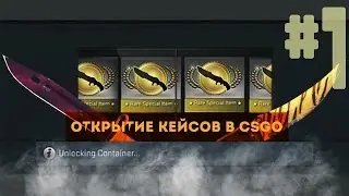 Открытие кейсов в CSGO #1