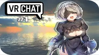 [VRChat] Plump Robot Waifu ( ͡° ͜ʖ ͡°) VRChat Moments#1
