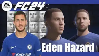 EA FC 24 - Create Eden Hazard Pro Clubs (Face Creation)