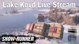Snowrunner PS4 Lake Kovd live stream ukgamer808 snowrunner